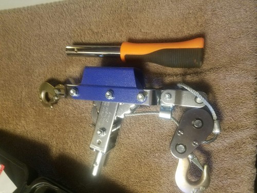 Maasdam EZ Hand Puller Winch - Portable 1/2-Ton - 1-Ton Capacity Winch New