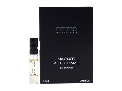 INITIO ABSOLUTE APHRODISIAC EDP 1.5ml .05fl oz x 1 COLOGNE PERFUME SAMPLE