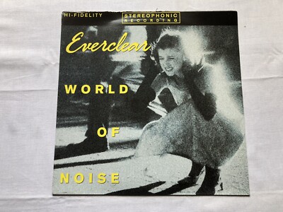 Everclear. World Of Noise. CLEAR VINYL  LP FIRE RECORDS FIRELP 46. Grunge Uk 1st