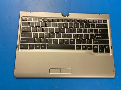 Fujitsu T732 T734 Upper Cover US Keyboard PCB Glidepoint + Click button Assembly