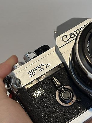 Canon FTb-QL 35mm SLR Camera with 50mm f/1.8 Lens - Fast Canon FTb-QL 35mm SLR Camera with 50mm f/1.8 Lens - Fast