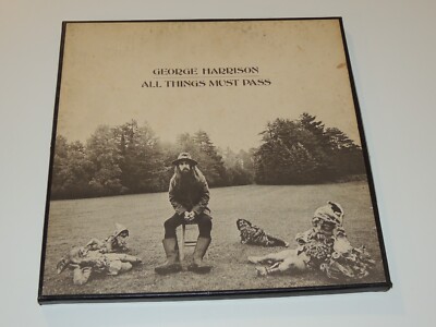 GEORGE HARRISON all things must pass Lp TRIPLE RECORD BOX