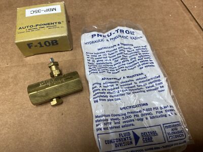 NEW ARO Corporation Pneu-Trol F 10 B Flow Control Valve F10B 1/8  FAST SHIPPING