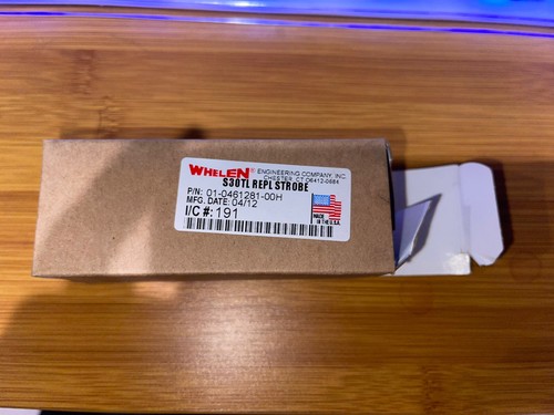 Whelen S30TL Bulb - Twist-Lock Strobe bulb -  01-0461281-00H.NEW