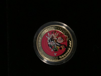 2015 Canada $100 Dollars 14 K Gold Coin Bugs Bunny & Friends Looney Tunes