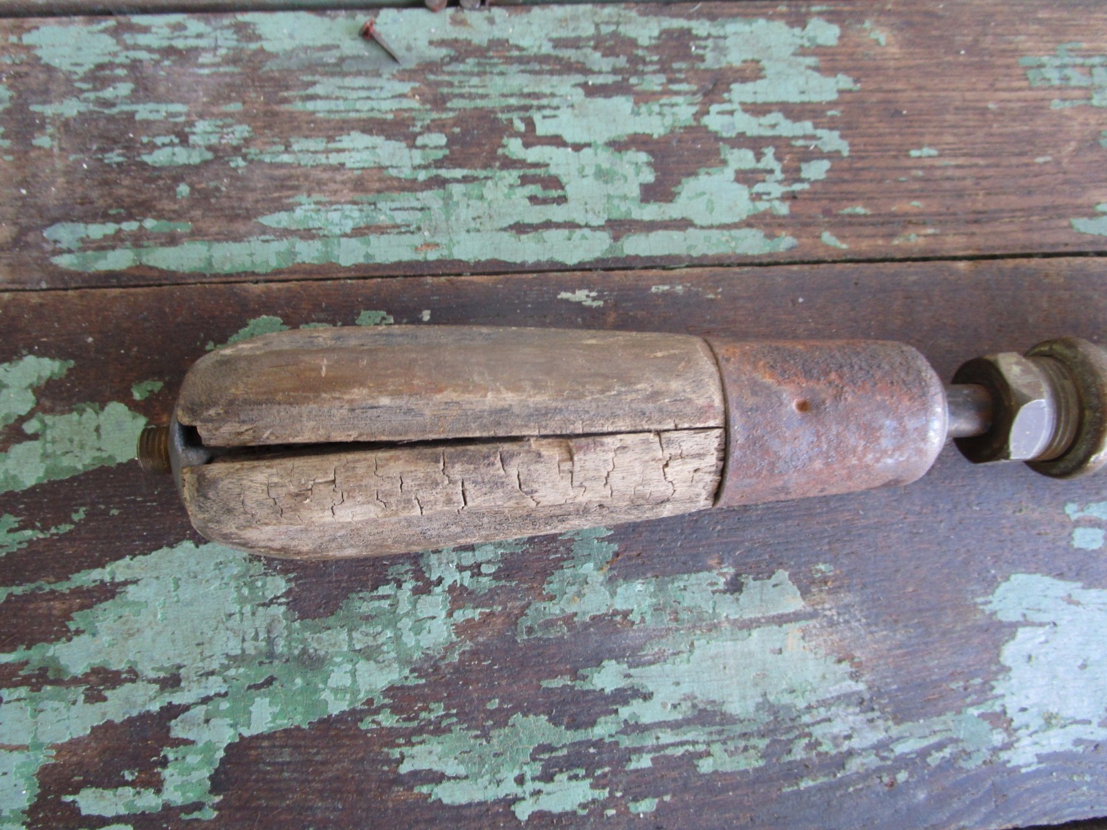 Vintage Antique Brass Water Hose Nozzle Sprayer for Cattle Garden man cave decor