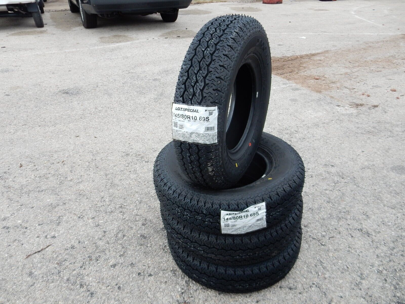 New JDM Classic Mini Cooper Tires Yokohama GT Special 145 80 New JDM Classic Mini Cooper Tires Yokohama GT Special 145 80