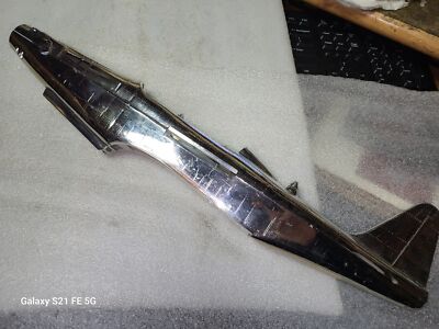 NOS Wen Mac King Cobra Tether Plane Chrome Fuselage Parts