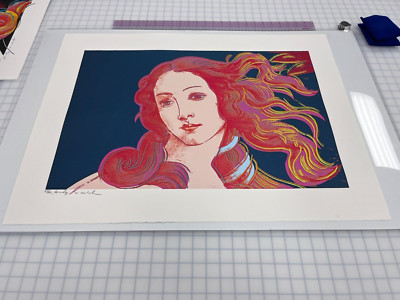 Andy Warhol Birth of Venus (FS II.316) print,   22x30 Signed Numbered - 1984 NYC