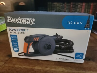Bestway PowerGrip AC Electric 62197E Air Compressor Pump New Sealed 