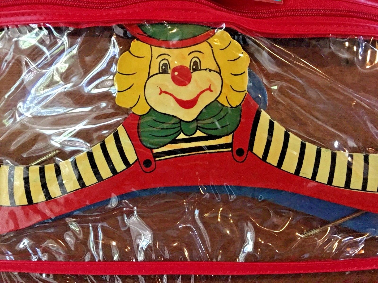 Kidorable Clown Clothes Wooden Hangers for Children One Size/ Set6