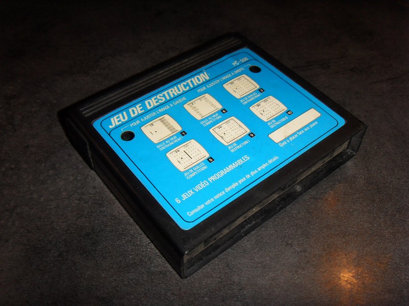 Breakout Cassette Pc506 Jeu VidÃ©O Cartouche Hanimex Soundic Itmc Creatronic