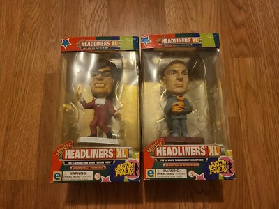Austin Powers & Dr Evil Headliners XL 1999 Figures