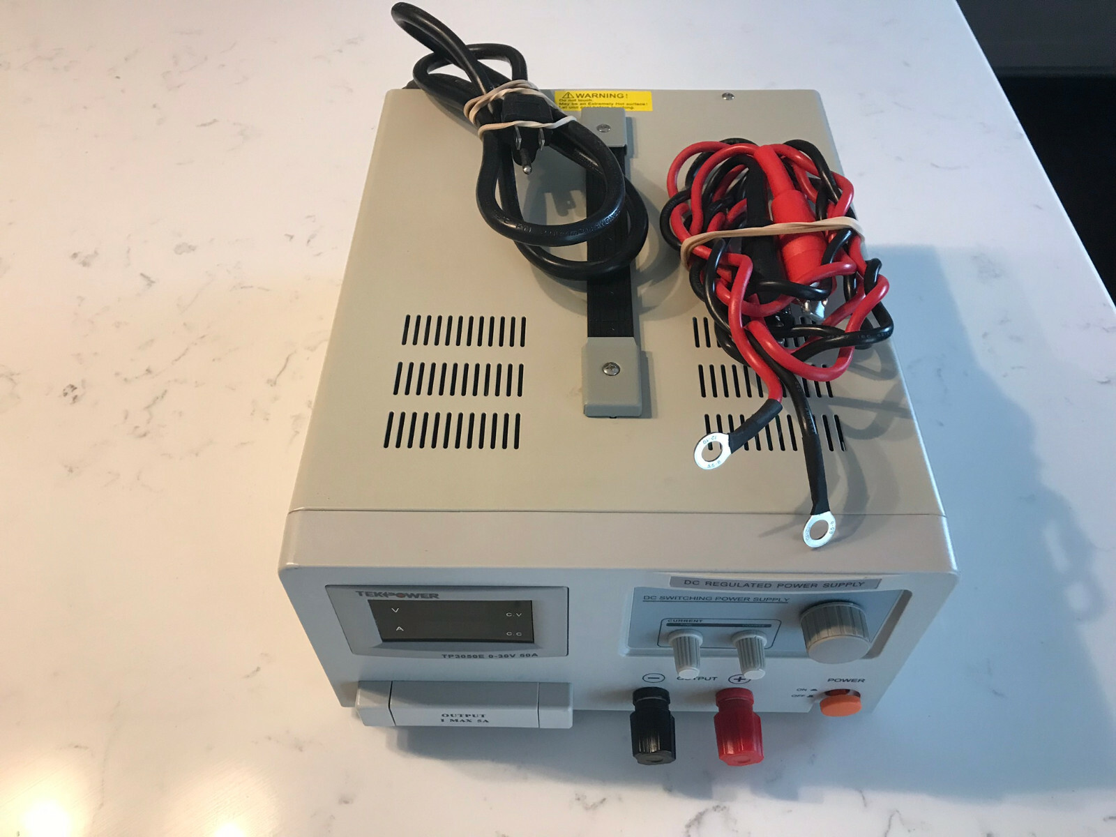 TekPower TP3050E DC Adjustable Switching Power Supply 30V 50A Digital Display