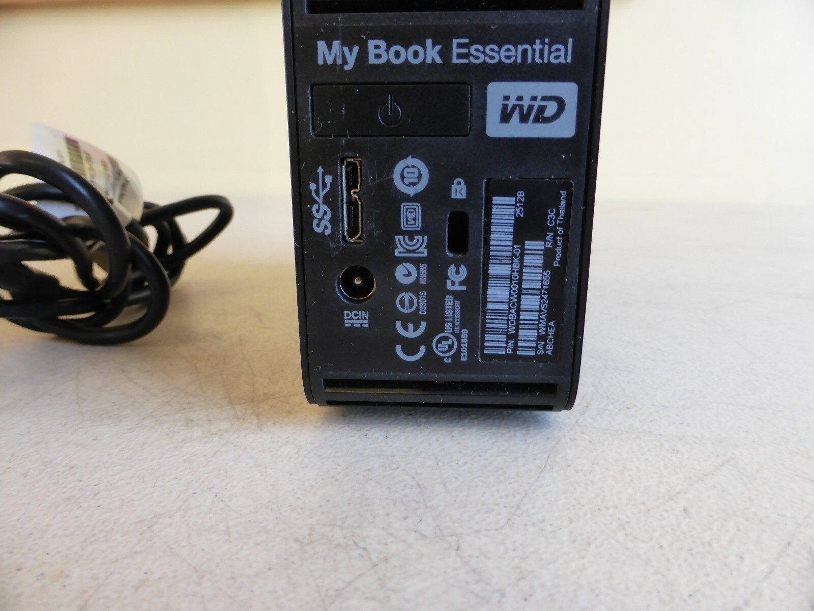 Western Digital external hard drive My Books