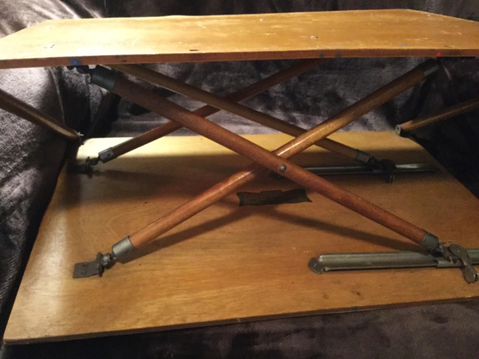 Antique Vtg Farrington Adjustable Lap Table - Chicago IL