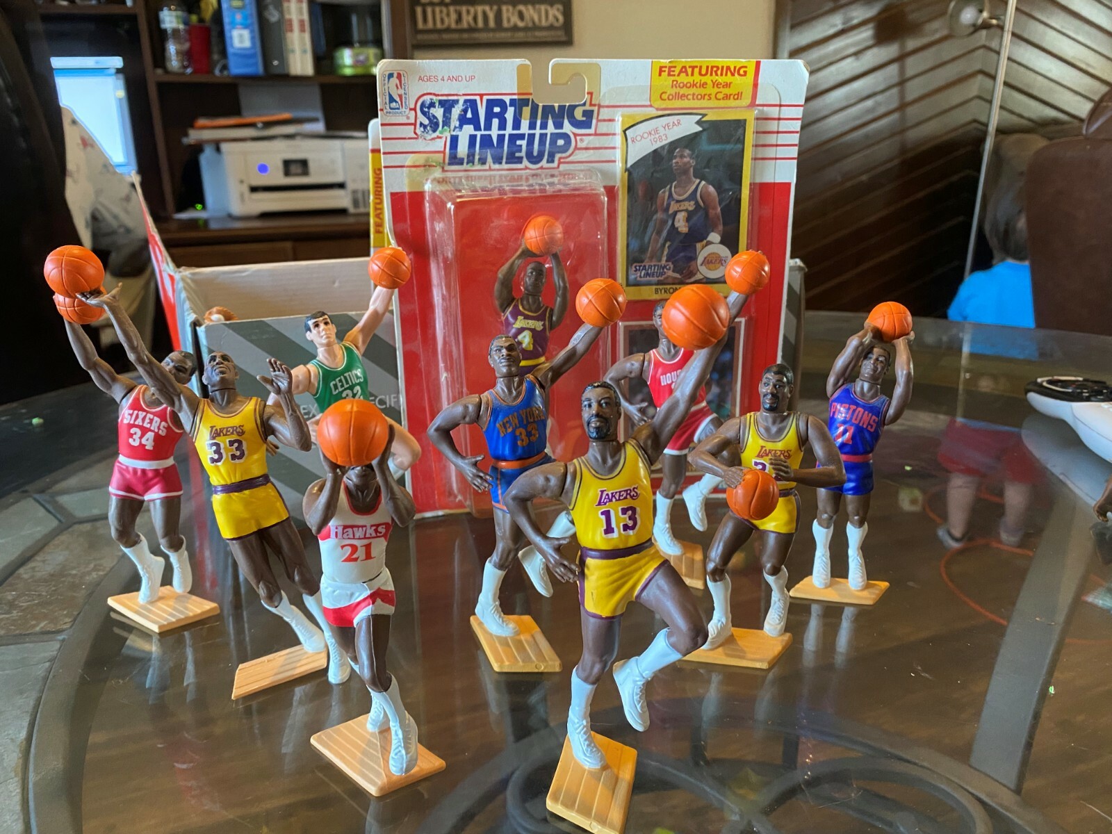 Starting Lineup NBA 1988-1990 Figures Choose Your Figure Starting Lineup NBA 1988-1990 Figures Choose Your Figure