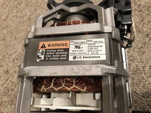 4681EL1002B DMP-270L2 Used GE Profile Harmony Dryer Drive Motor Pulley Switch