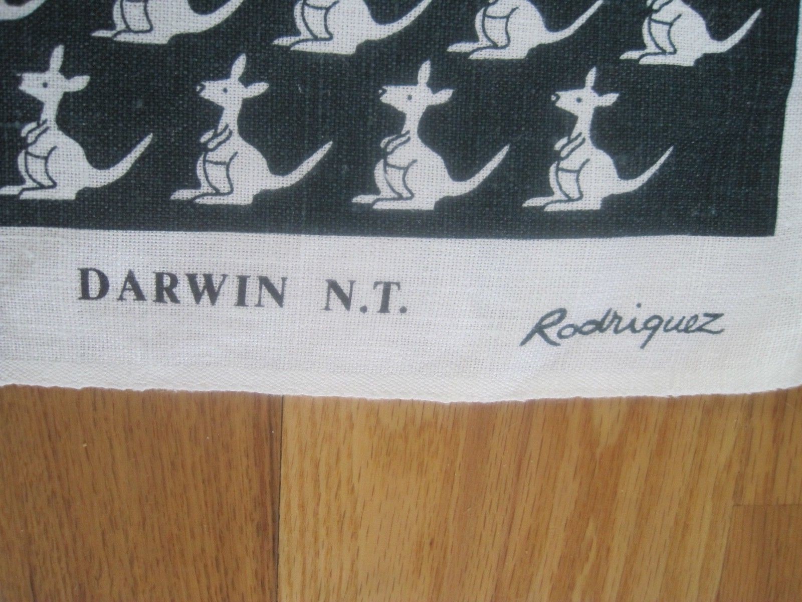 Rodriguez Fabric Pure Linen Australia DARWIN NT Kangaroos