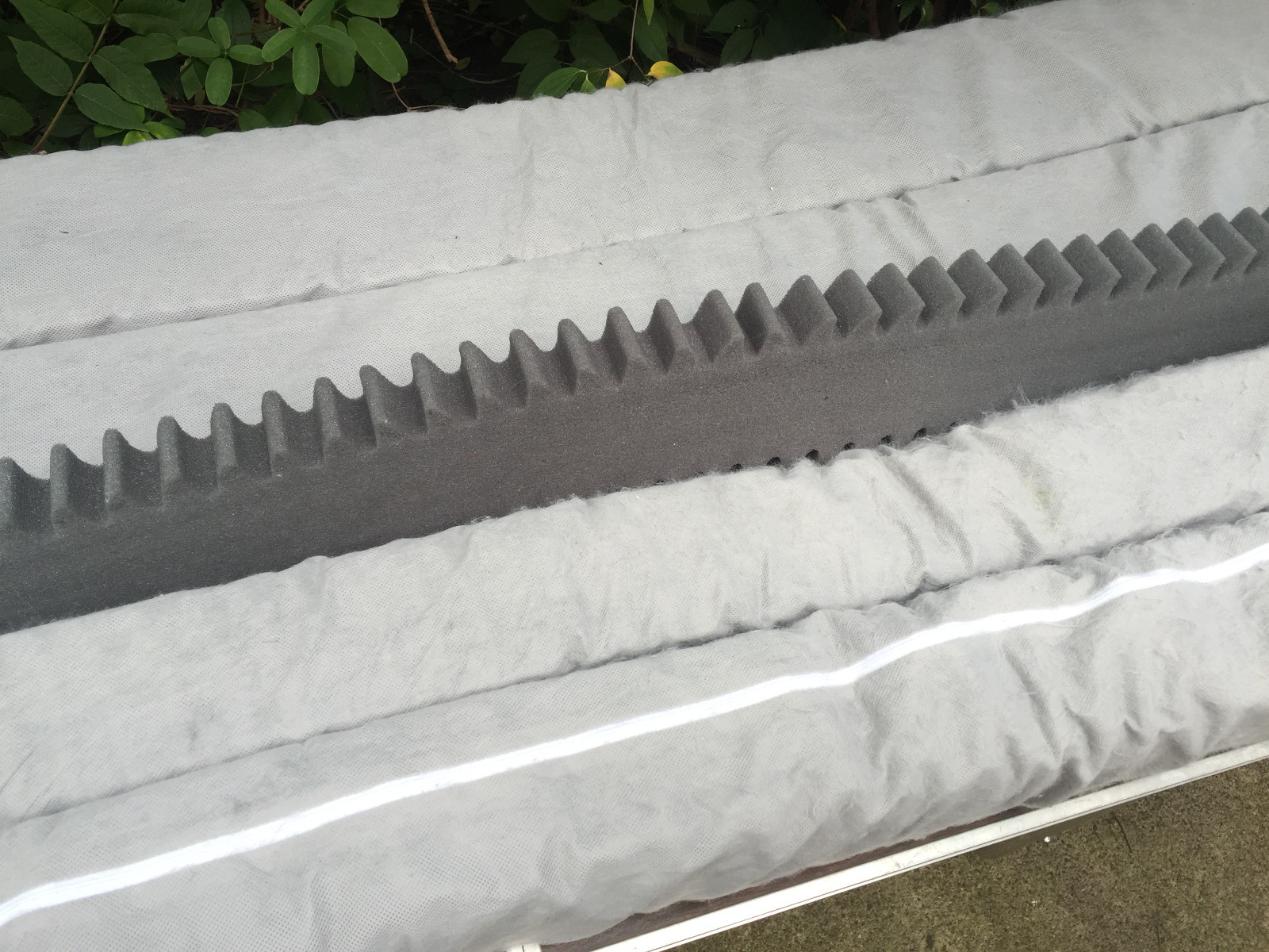 Sleep Comfort  2 foam endwalls and 2 foam sidewalls and foam center Sleep Number