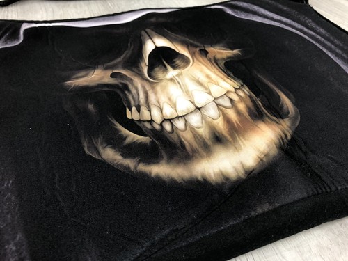 Grim Reaper Soft Shell Meffort LapTop Case Bag 16x12x1” in Adjustable Strap