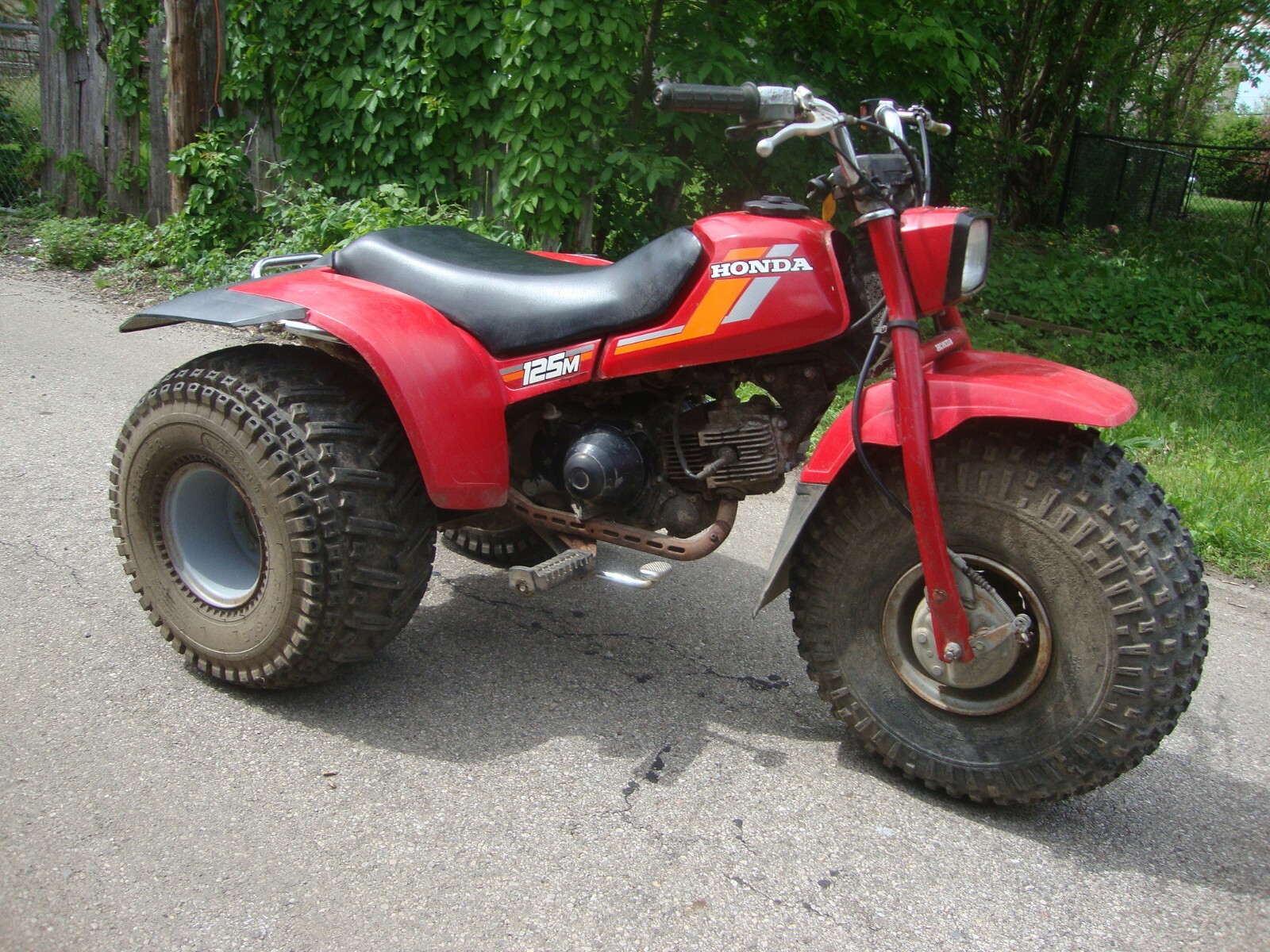 1984 Honda ATC125M 1 OWNER Survivor w TITLE atc 3 Wheeler Runs Good 125m 1985