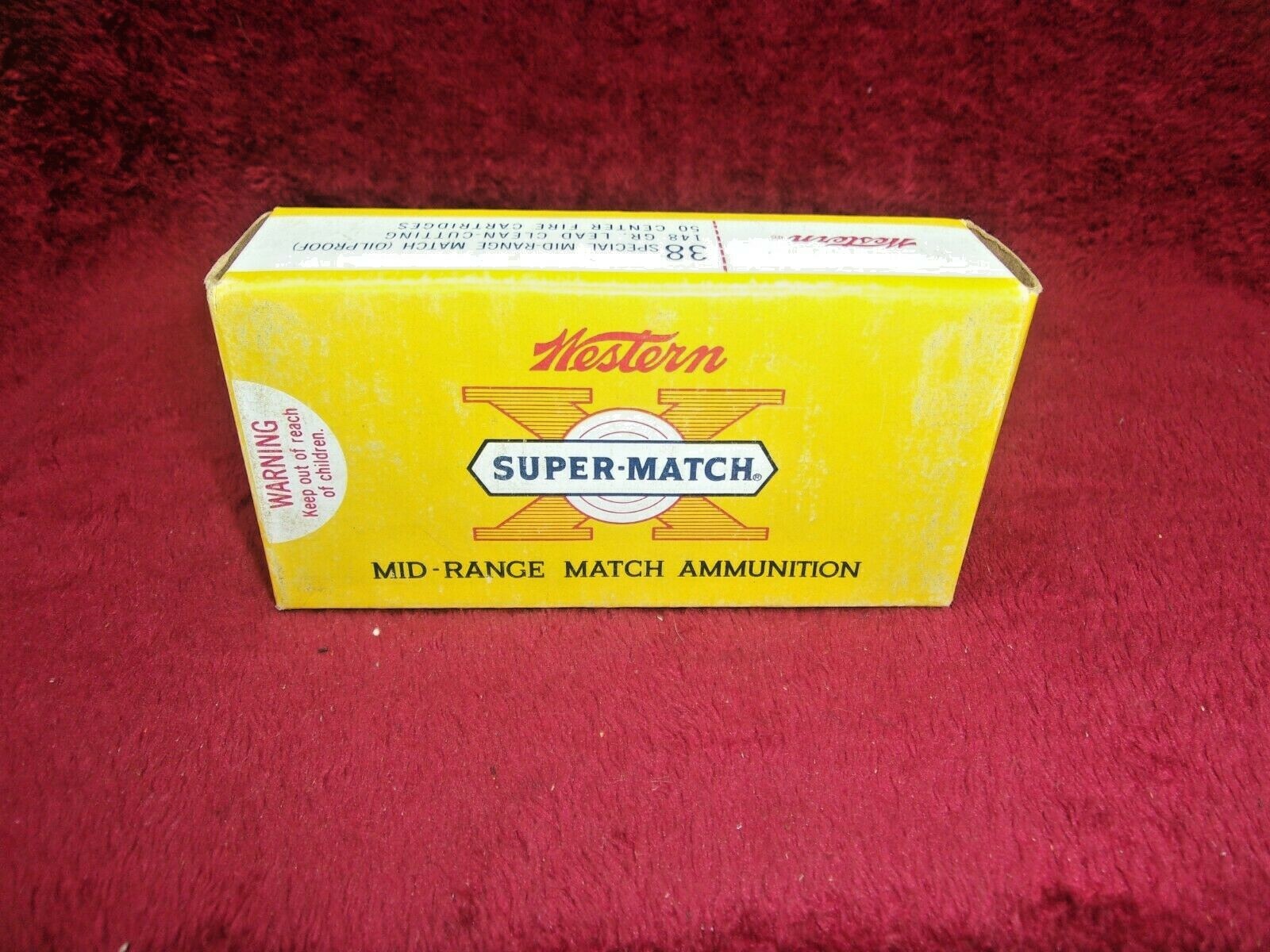 Vintage Western Super-Match, 38 Special Mid-Range Match
