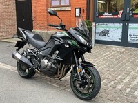2018 Kawasaki Versys 1000 adventure touring motorcycle in Black