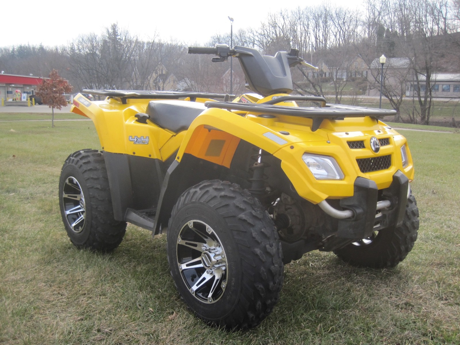 2008 CAN AM OUTLANDER 400 EFI 4X4 WHEELS