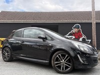 2014 Vauxhall Corsa 1.4T Black Edition 3dr HATCHBACK Petrol Manual