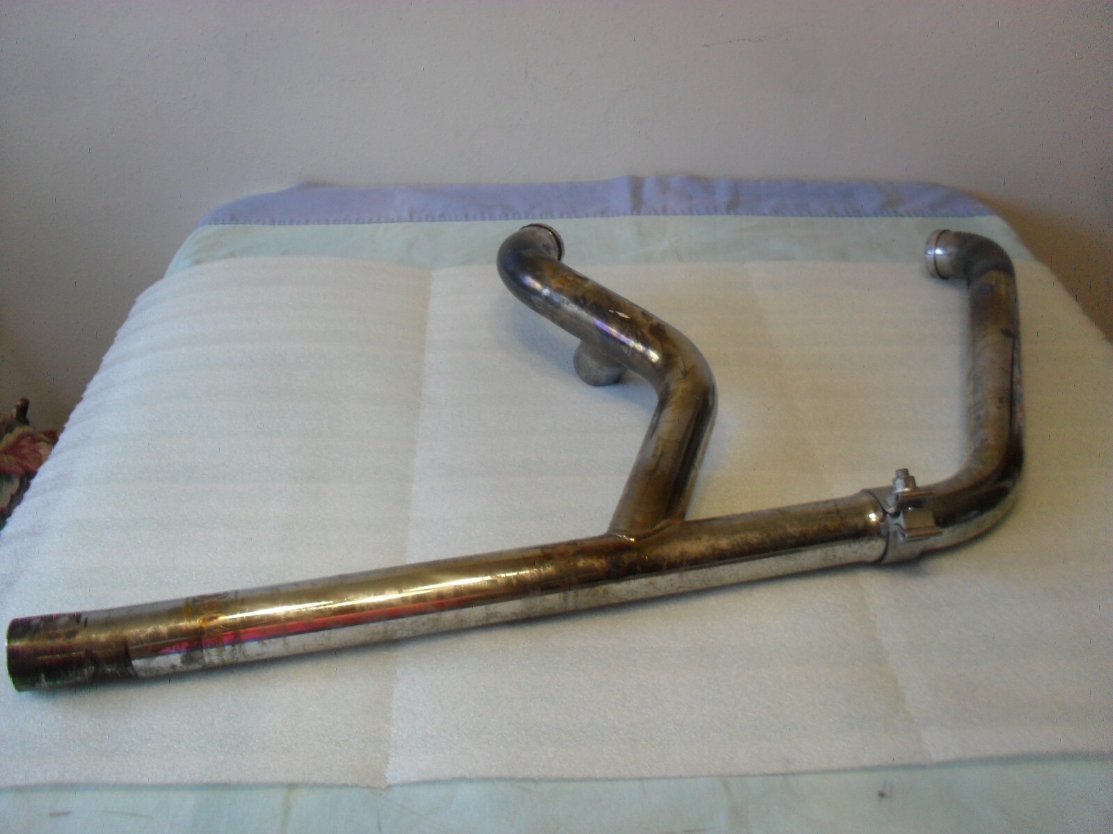 softail exhaust pipes