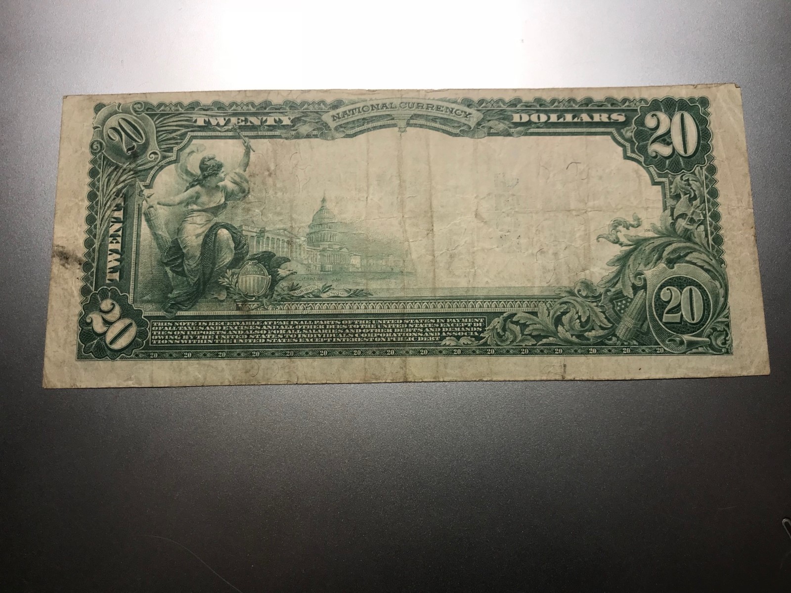EUFAULA, ALABAMA NATIONAL BANK NOTE. CHARTER 5024.