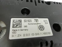 VW Golf VII 7 Variant 13-17 TDI 1,6 81KW Kombiinstrument Tacho VW Golf VII 7 Variant 13-17 11.11.2014 5G1920751... Vorschau 6