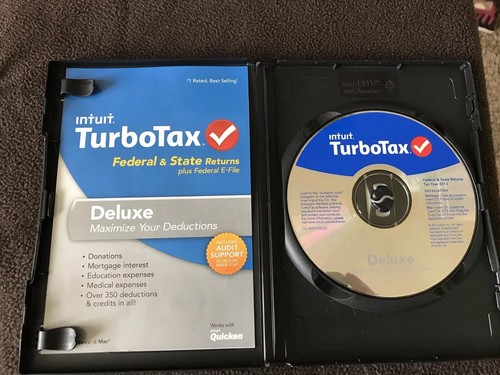 TurboTax Deluxe Federal & STATE 2013