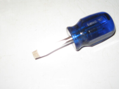 1/4'' x 1.5'' Slotted Stubby Screwdriver, EASCO/KD # 40531