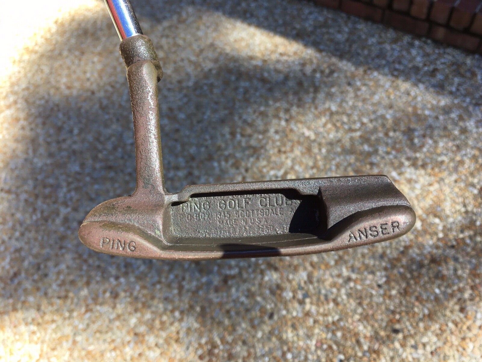 Original 1966 Ping Scottsdale Anser Putter,Flat Sole 34.5” LongのeBay公認