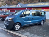 2019 Vauxhall Vivaro 2900 1.6CDTI L2 XL H1 Combi 5 Seat Seater Crew Cab Day Van 