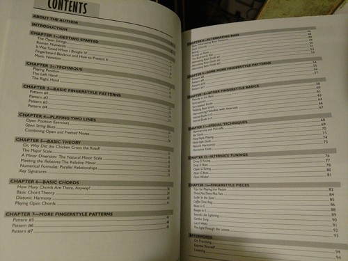 Beginning Guitar Method Fingerstyle - Manzi, Lou Tablature with CD free us ship