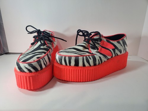 靴 CYBEREYNE Advexion Creepers/ Croco DEMONIA 