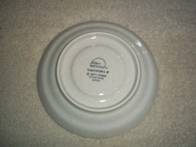VINTAGE INTERNATIONAL TABLEWORKS INT'L CHINA STONEWARE JAPAN SAUCER SET OF 5