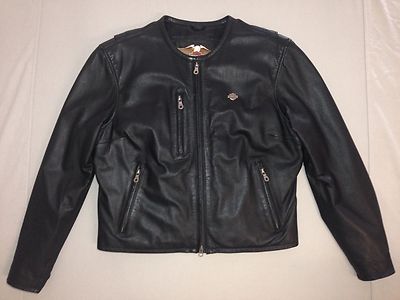 ジャケット・アウター AND logo leather jacket Harley Davidson Women WHIRLWIND Leather Jacket XL Racing