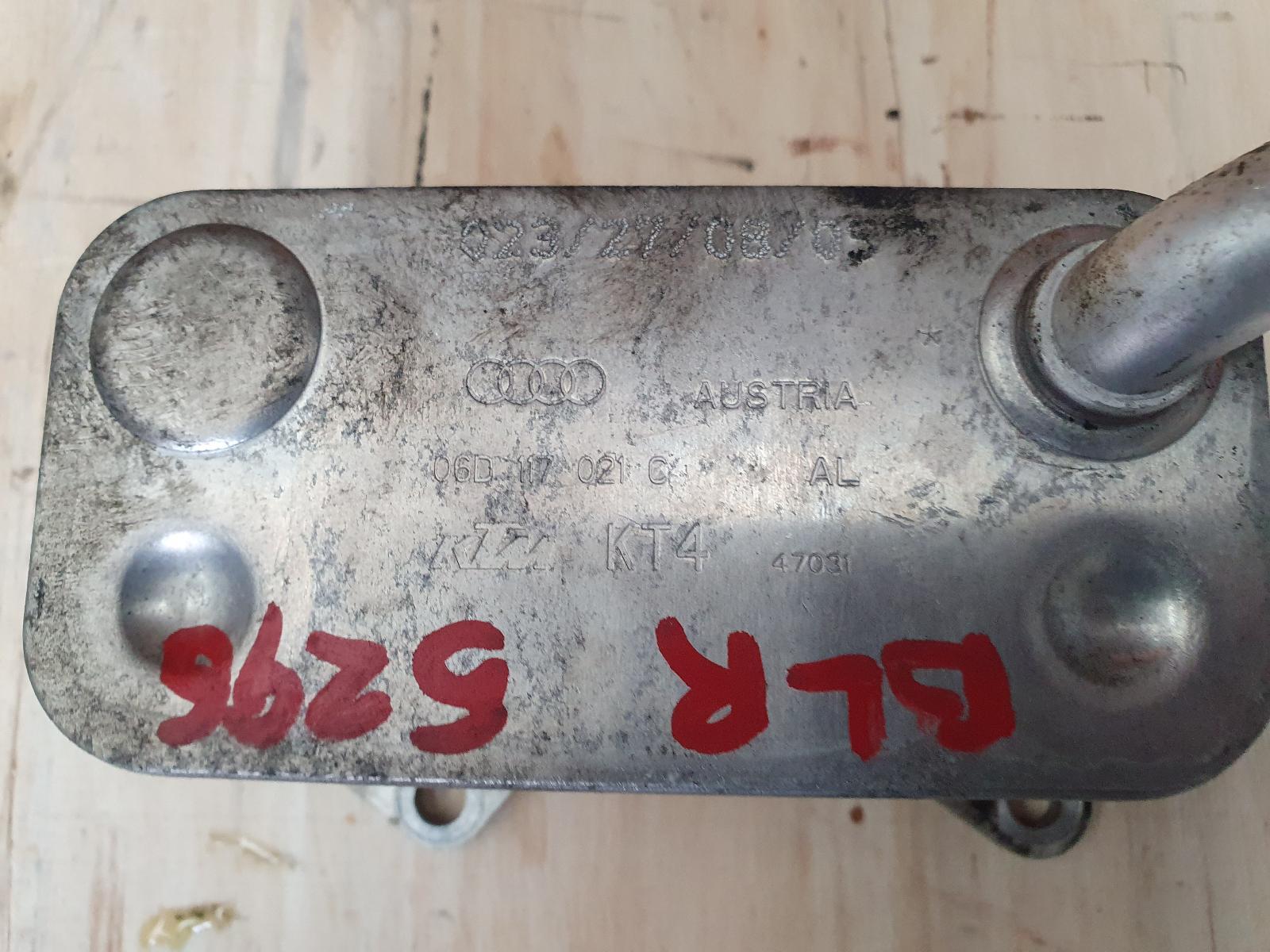 2005 Audi A3 8P ENGINE OIL COOLER 06/04-02/13 06D117021C image 2