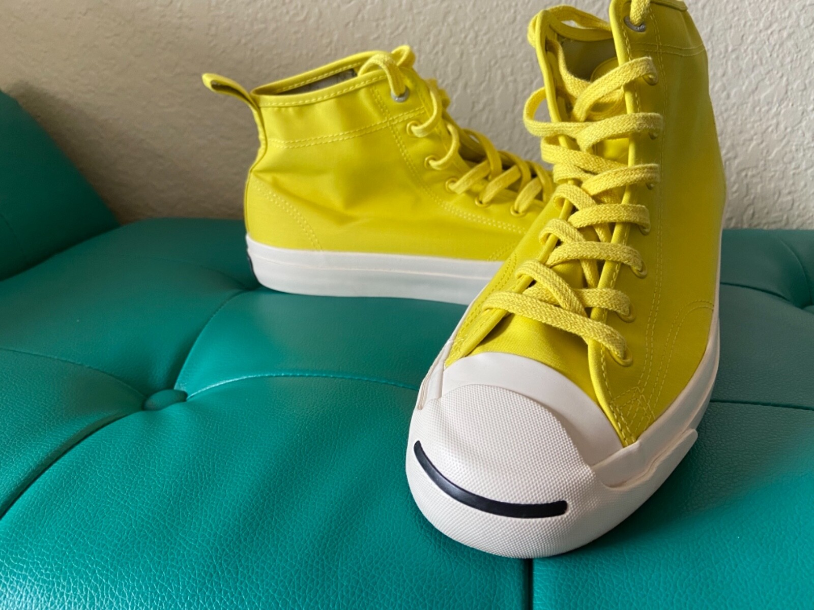 Converse x Jack Purcell | Neon High Top | US 9.5 Men's, 11