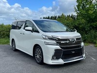 2015 TOYOTA VELLFIRE 3.5 ZA G EDITION AIRPLANE SEATING GRADE 4.5B & 24,000 MILES