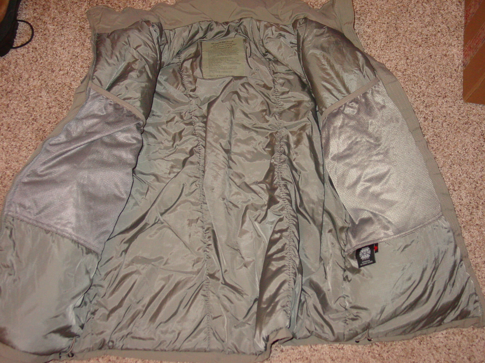 Gen 3 Level 7 PCU ECW PrimaLoft Cold Weather GREEN Parka Gen 3 Level 7 PCU ECW PrimaLoft Cold Weather GREEN Parka