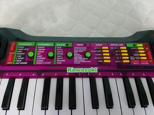 Kawasaki Electronic Keyboard Kids 37 Key Musical  Digital Piano
