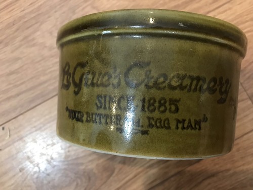 Le Grue’s Creamery Butter Crock