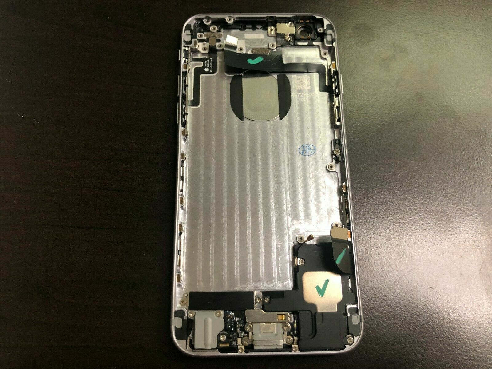 Original OEM Apple iPhone 6 Silver Housing with components