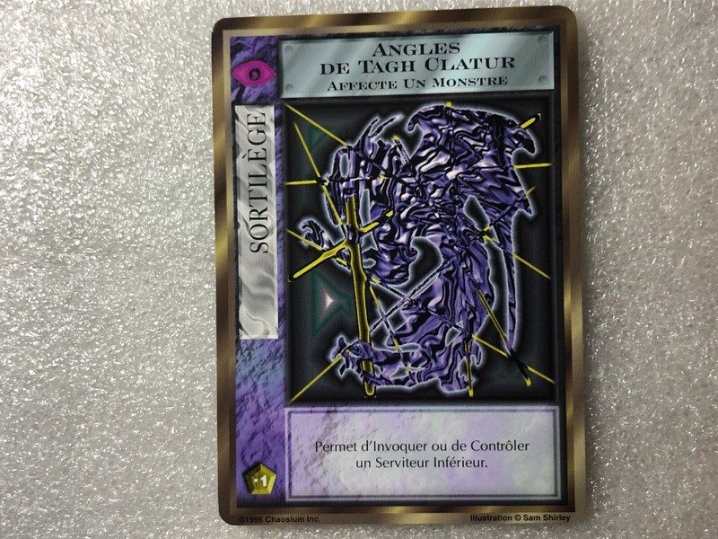 Ccg Card Mythos Carte Angles De Tagh Clatur Exp. L'Université De Miskatonic