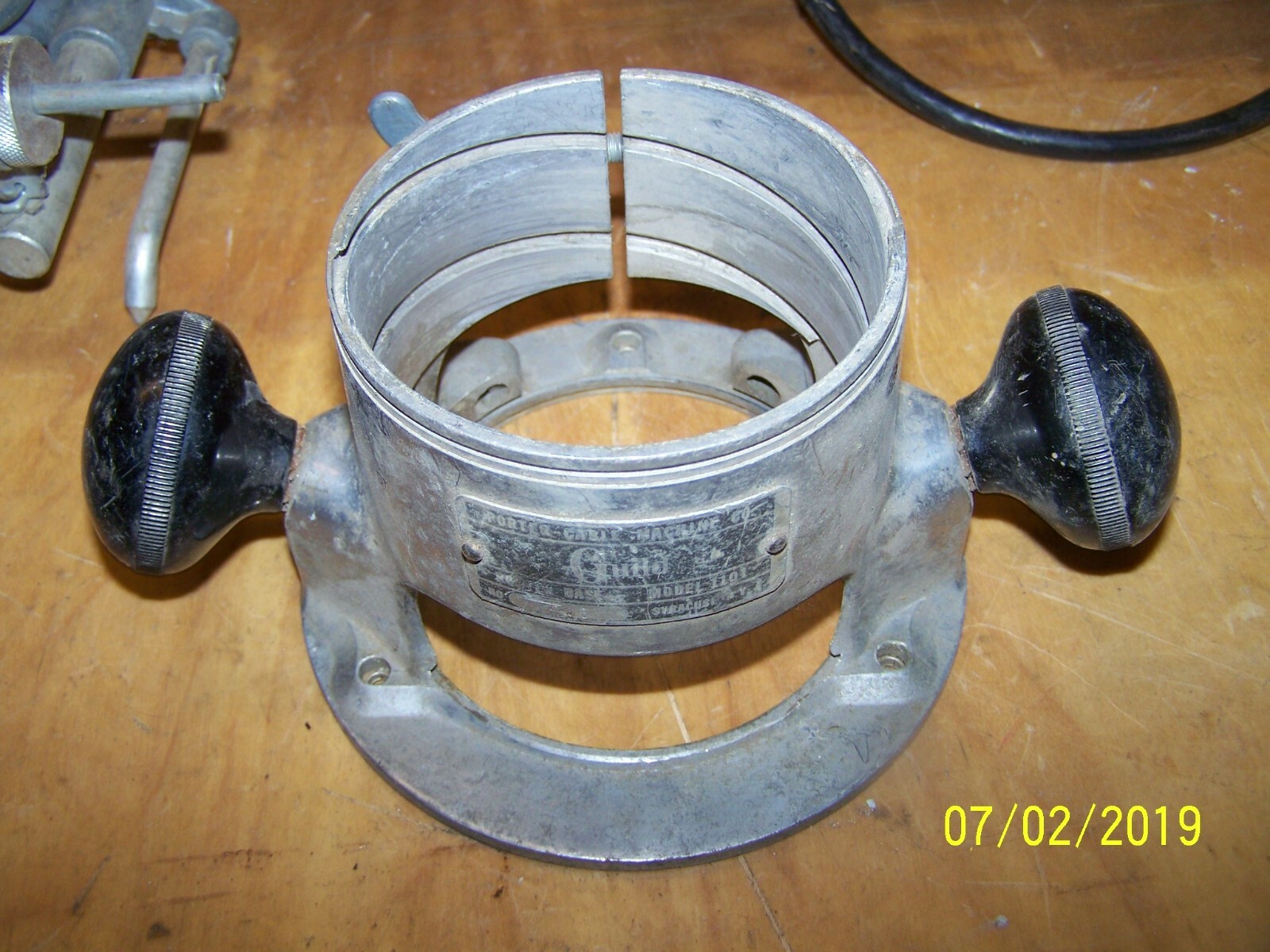 Porter-Cable 1100 Motor, 1101 Base, 1102 Plane, 1103 Cutter Grinder Attachments